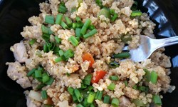 Mock Fried Rice (Quinoa!)