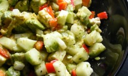 Recipe: Avocado Feta Salad
