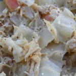 Recipe: Creamy Chicken with Cabbage and Apples
